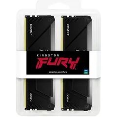 4 - Оперативная память Kingston FURY Beast RGB, DDR4 SDRAM, 3600 МГц, 64...