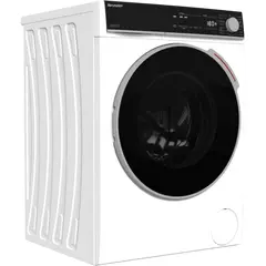 6 - Стиральная машина Sharp ESNFB814CWDAEE, 8кг, Белый