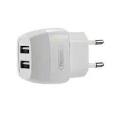 2 - Wall Charger Remax, 2USB, 2.1A, Flinc
