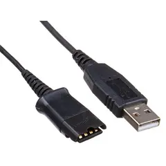 2 - USB-адаптер Plantronics DA40, Чёрный