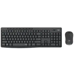 5 - Клавиатура и мышь Logitech MK295, Беспроводное, Чёрный