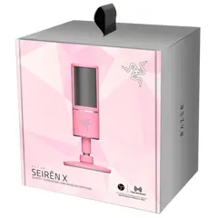 2 - Компьютерный микрофон RAZER Seiren X, USB, Розовый