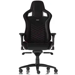 6 - Игровое кресло Noblechairs Epic, Искусственная кожа, Черный/Розовый