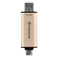 3 - USB Flash накопитель Transcend JetFlash 930C, 512Гб, Золотистый
