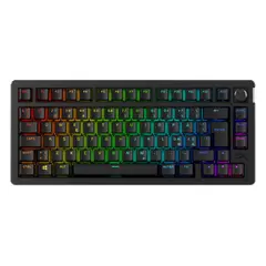 5 - Клавиатура HyperX Alloy Rise 75, Беспроводное, Чёрный