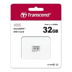 4 - Карта памяти Transcend microSDHC Class 10, 32Гб (TS32GUSD300S)