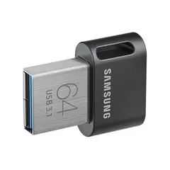 2 - USB Flash накопитель Samsung FIT Plus, 64Гб, Серый