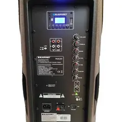 3 - Портативная колонка BLAUPUNKT PA20LED, Чёрный
