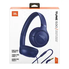 4 - Наушники JBL T530, Синий