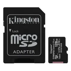 6 - Карта памяти Kingston Canvas Select+, 128Гб (SDCS2/128GB)
