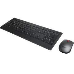 3 - Клавиатура и мышь Lenovo 4x30h56821, Беспроводное, Чёрный