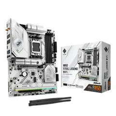5 - Материнская плата ASRock B850 STEEL LEGEND WIFI, AM5, AMD B850, ATX