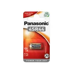 4 - Батарейки Panasonic 4SR-44EL, SR44 , 160 мА·ч, 1 шт.