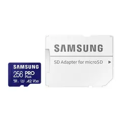6 - Карта памяти Samsung PRO Plus MicroSD, 256Гб (MB-MD256SA/KR)