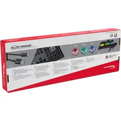 5 - Клавиатура HyperX Alloy Origins, Проводное, Чёрный