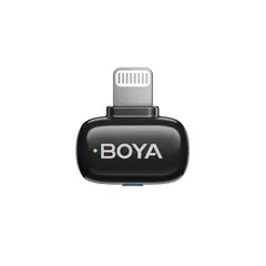2 - Портативный записывающий микрофон Boya mini 2-01, Беспроводной, Черный
