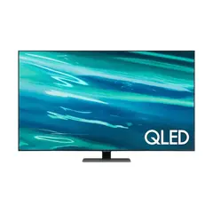 5 - 55" QLED SMART Телевизор Samsung QE55Q80AAUXUA, 3840x2160 4K UHD,...