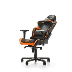5 - Игровое кресло DXRacer Racing Pro, Искусственная кожа, Чёрный/Оранжевый