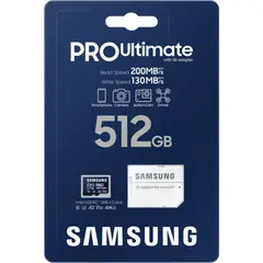 6 - Карта памяти Samsung PRO Ultimate MicroSD, 512Гб (MB-MY512SA/WW)