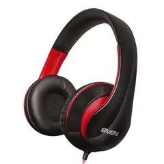 6 - Наушники SVEN AP-940MV, Черный/Красный