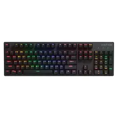 3 - Клавиатура HATOR Icefall Mecha Rainbow, Проводное, Чёрный