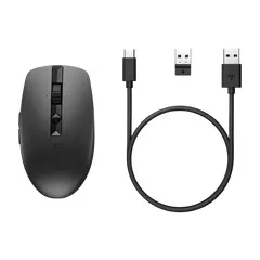 5 - Беcпроводная мышь HP 710 Rechargeable Silent, Чёрный
