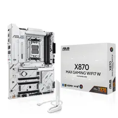 4 - Материнская плата ASUS X870 MAX GAMING WIFI7 W, AM5, AMD X870, ATX