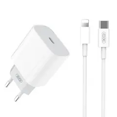 2 - Wall Charger XO, PD 20W, (Type-C) L77, White