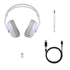 6 - Наушники Logitech G522, Bluetooth/USB, Белый