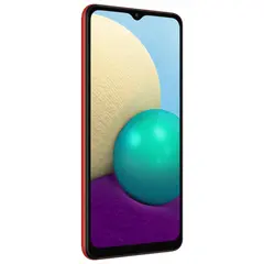 6 - Смартфон Samsung Galaxy A02, 2Гб/32Гб, Красный
