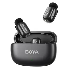 2 - Портативный записывающий микрофон Boya Mini 2-02, Беспроводной,...