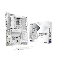 4 - Материнская плата ASRock B860 CHALLENGER WIFI WHITE, LGA1851, AMD...
