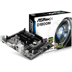 5 - Материнская плата ASRock D1800M, Intel J1800, Micro-ATX