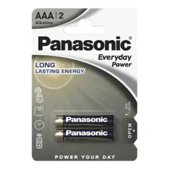 2 - Батарейки Panasonic LR03REE, AAA, 2шт.