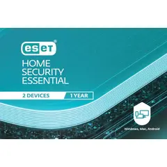 2 - ESET Home Security ESSENTIAL 1 year. For protection 2 objects.