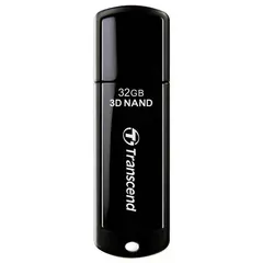 2 - 32GB USB3.1 Flash Drive Transcend "JetFlash 280T", Black, Endurance...