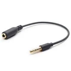 4 - Аудио адаптер Cablexpert CCA-419, 3.5mm 4-pin (M) - 3.5mm 4-pin (F),...