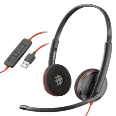 4 - Наушники Plantronics Blackwire C3220, Чёрный