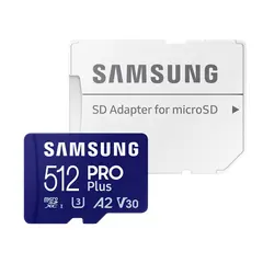 3 - Карта памяти Samsung PRO Plus MicroSD, 512Гб (MB-MD512SA/APC)