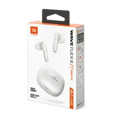 5 - Наушники JBL. Wave Flex 2, Белый