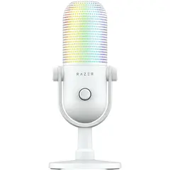 3 - Игровой Микрофон Razer Seiren V3 Chroma, Проводной аналоговый, Белый