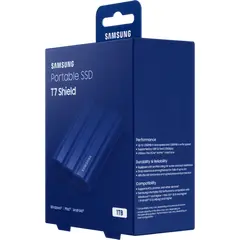 4 - Внешний портативный SSD накопитель Samsung Portable SSD T7 Shield, 1...