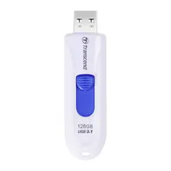 2 - USB Flash накопитель Transcend JetFlash 790, 128Гб, Белый