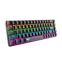2 - Клавиатура Havit KB881L, Проводное, Чёрный