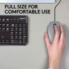 6 - Мышь Logitech M110, Серый