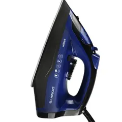 4 - Утюг Polaris PIR2481K, 2400Вт, Черный Синий