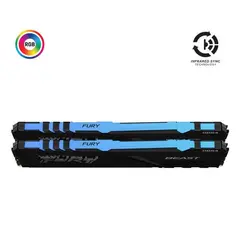 2 - Оперативная память Kingston FURY Beast RGB, DDR4 SDRAM, 3000 MГц,...