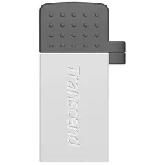 6 - USB Flash накопитель Transcend JetFlash 380, 32Гб, Серебристый
