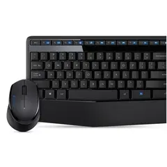 3 - Клавиатура и мышь Logitech MK345, Беспроводное, Чёрный