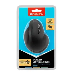 2 - Беcпроводная мышь Canyon MW-16, Чёрный